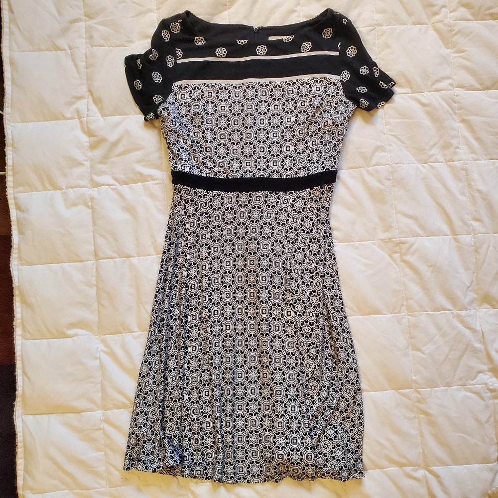 Loft Dress Black and White 2P